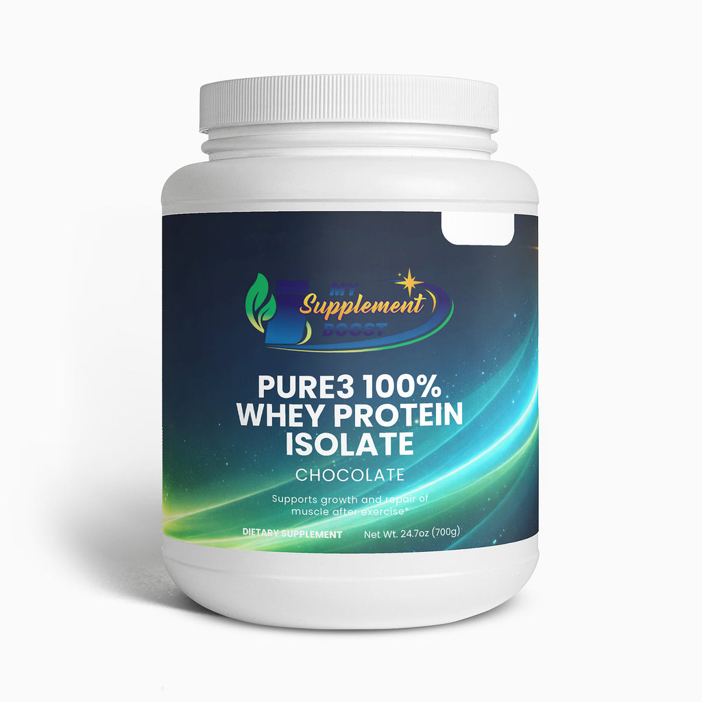 Pure3 100% Whey Protein Isolate (Chocolate)