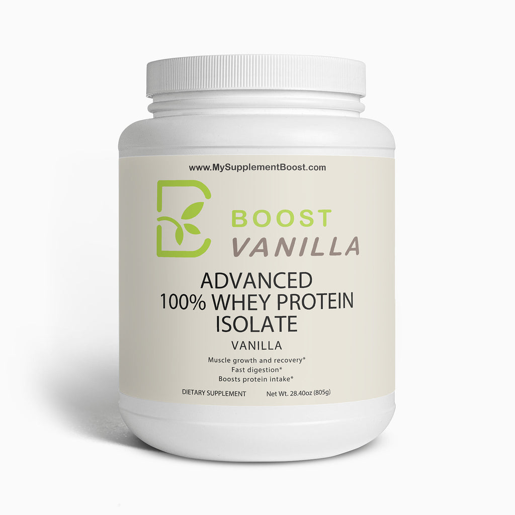 Advanced 100% Whey Protein Isolate (Vanilla)