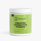 Creatine Hydration Powder by My Supplement Boost, 10.6 oz, front of the tub