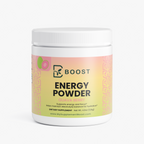 Energy Powder (Guava Berry) by My Supplement Boost, 4.23 oz, front of the tub