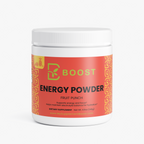 Energy Powder (Fruit Punch) by My Supplement Boost, 4.94 oz, front of the tub