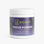 Focus Powder (Sour Grape) by My Supplement Boost, 5.3 oz, front of the tub