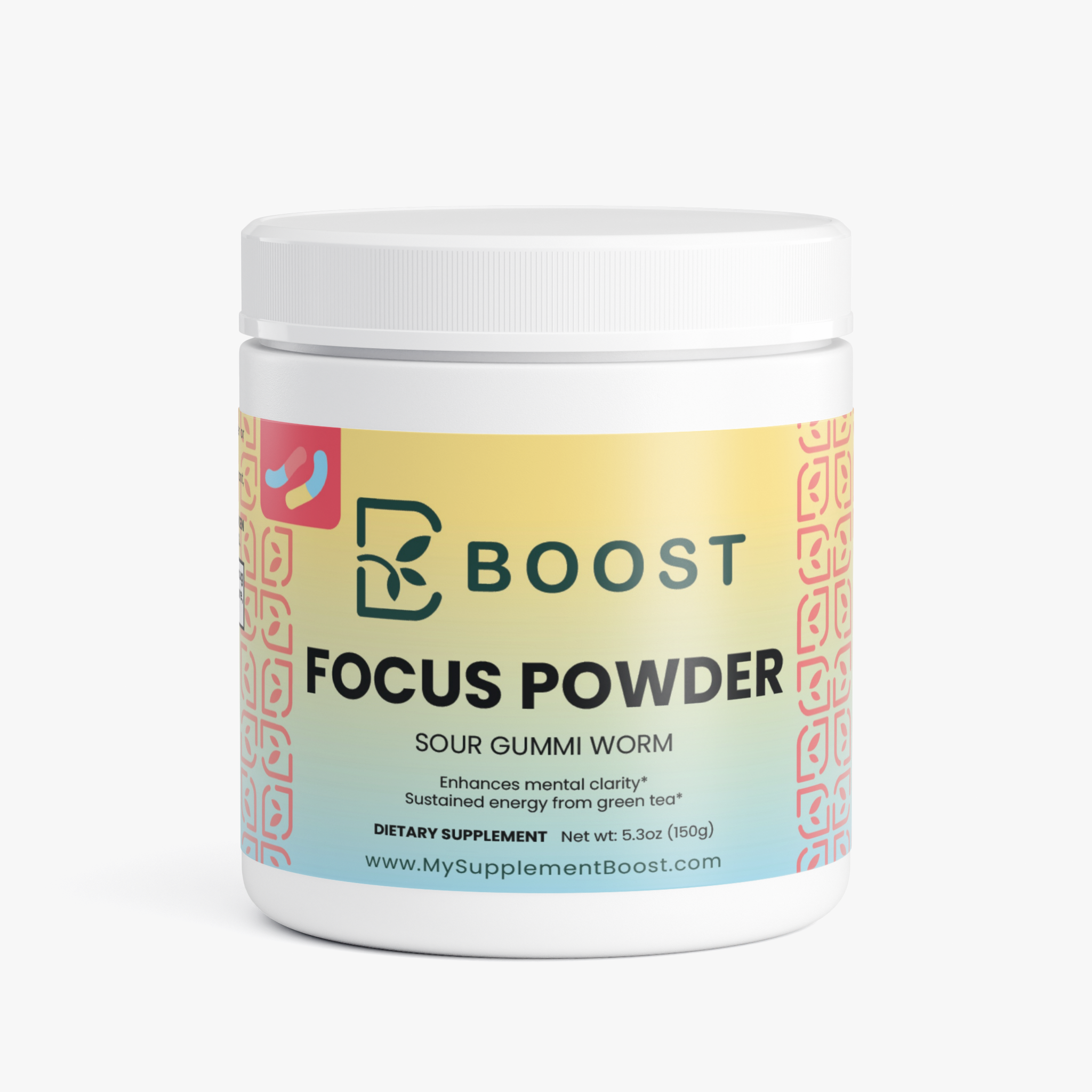 Focus Powder (Sour Gummi Worm)