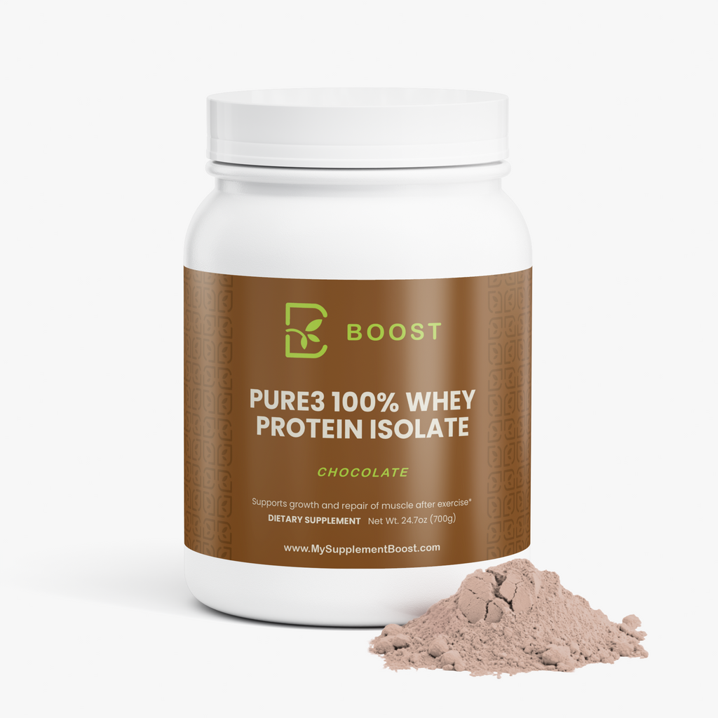 Pure3 100% Whey Protein Isolate (Chocolate)